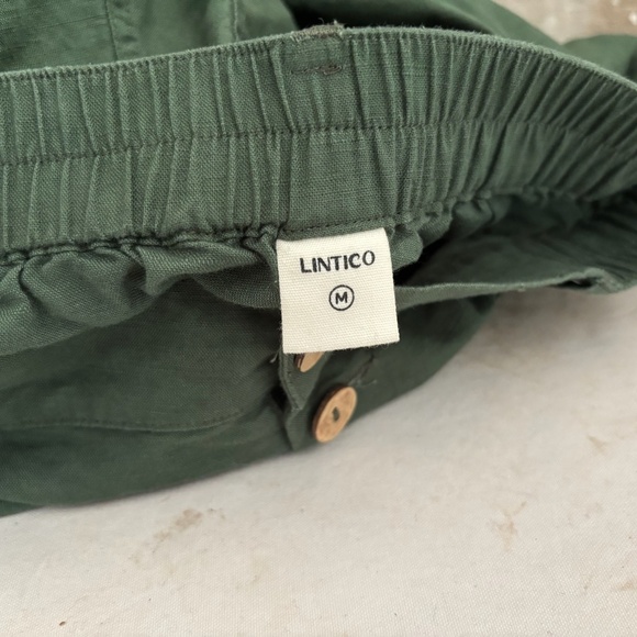 Lintico Lana Linen Retro Tapered Pocket Pants - Picture 4 of 6
